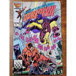 Marvel Comics Daredevil #234 1986 | FN | Madcap’s On The Loose! G/VG